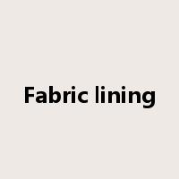 Fabric lining是什么意思