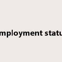 Employment status是什么意思