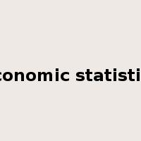 economic statistics是什么意思