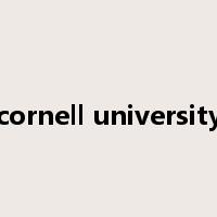 cornell university是什么意思