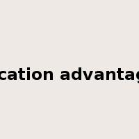 location advantage是什么意思