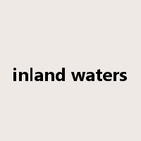 inland waters是什么意思