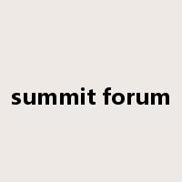 summit forum是什么意思