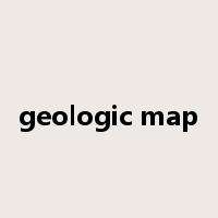 geologic map是什么意思