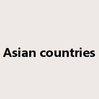 Asian countries是什么意思