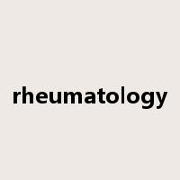 rheumatology是什么意思