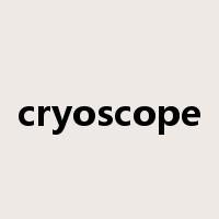 cryoscope是什么意思