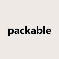packable是什么意思