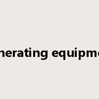 generating equipment是什么意思