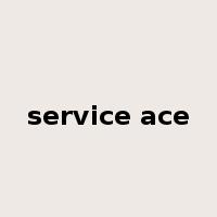 service ace是什么意思