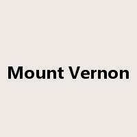 Mount Vernon是什么意思