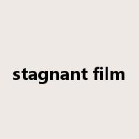 stagnant film是什么意思