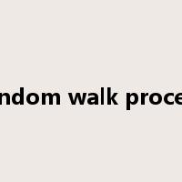 random walk process是什么意思
