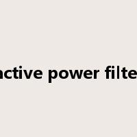 active power filter是什么意思