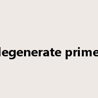 degenerate primer是什么意思