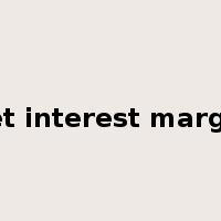 net interest margin是什么意思
