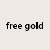 free gold是什么意思