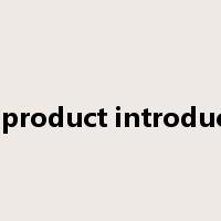 new product introduction是什么意思