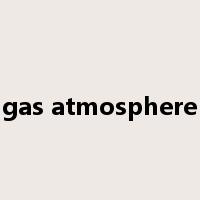 gas atmosphere是什么意思