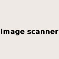 image scanner是什么意思