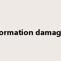 formation damage是什么意思
