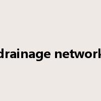 drainage network是什么意思