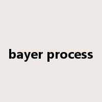 bayer process是什么意思
