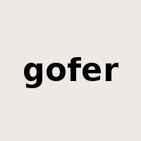 gofer是什么意思