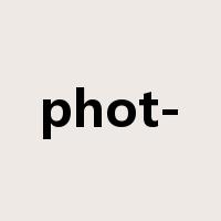 phot-是什么意思