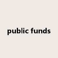 public funds是什么意思