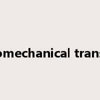 electromechanical transducer是什么意思