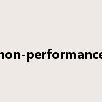 non-performance是什么意思