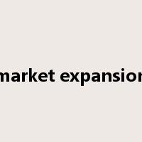 market expansion是什么意思