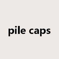 pile caps是什么意思