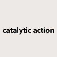 catalytic action是什么意思