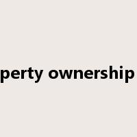 house property ownership certificate是什么意思