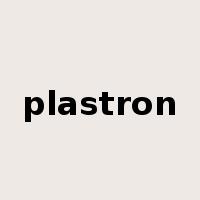 plastron是什么意思