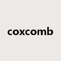 coxcomb是什么意思