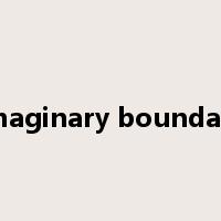 imaginary boundary是什么意思