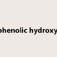 phenolic hydroxyl是什么意思