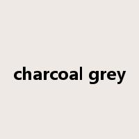 charcoal grey是什么意思