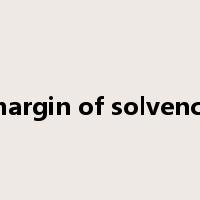 margin of solvency是什么意思