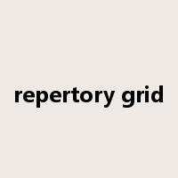 repertory grid是什么意思