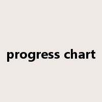 progress chart是什么意思