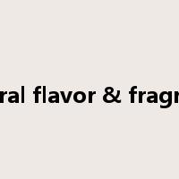 natural flavor & fragrance是什么意思