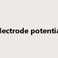 electrode potential是什么意思