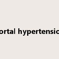 portal hypertension是什么意思