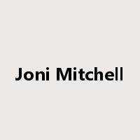 Joni Mitchell是什么意思