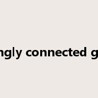 strongly connected graph是什么意思