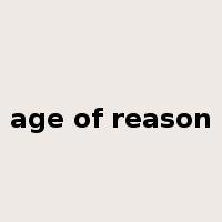 age of reason是什么意思